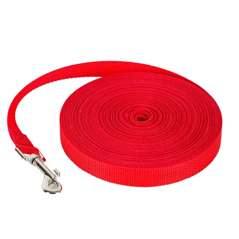 Nylon extra long training dog leash 3 /6 /10 meters pet leash for walking dogs Durable and strong traction rope Pet Products