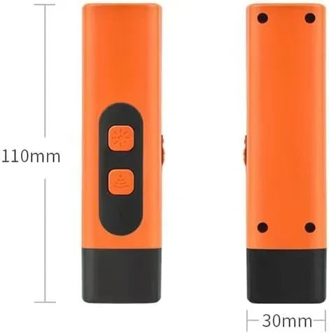 Humane Ultrasonic Dog Training Deterrent Rechargeable Anti Barking Device For Small Medium Large Dogs Stop Nuisance Barking