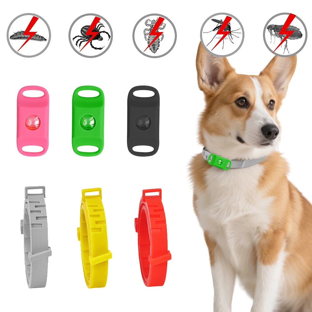Intelligent Electric Ultrasonic Stop Barking Vibration Anti Bark Collar Stop Bark Training Collar for Dogs Stopper USB Charging