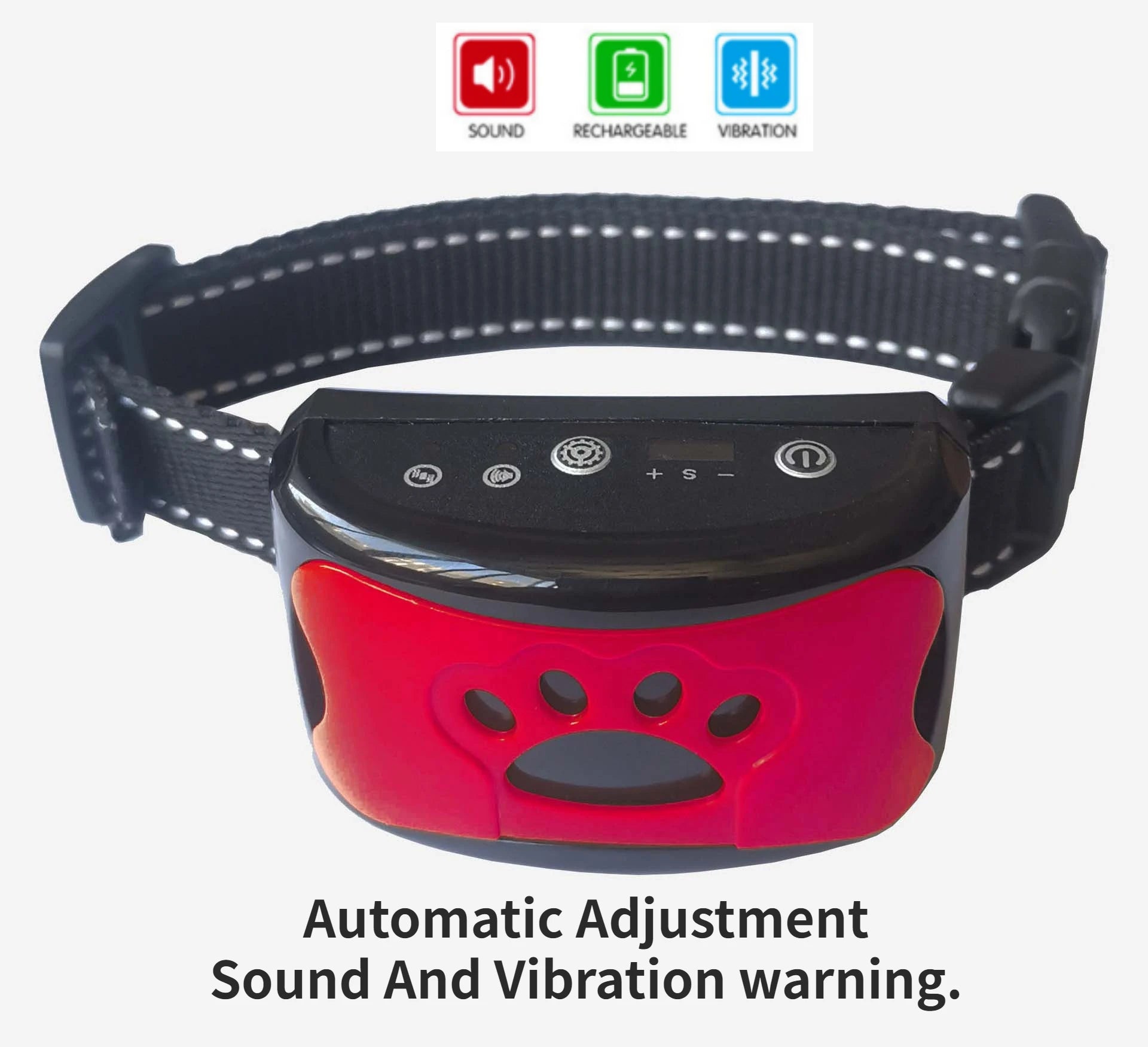 Pet Dog Anti Barking Device USB Electric Ultrasonic Dogs Training Collar Dog Stop Barking Vibration Anti Bark Collar Dropship