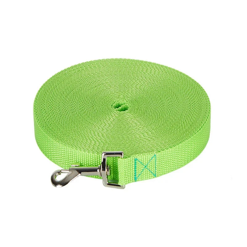 Nylon extra long training dog leash 3 /6 /10 meters pet leash for walking dogs Durable and strong traction rope Pet Products