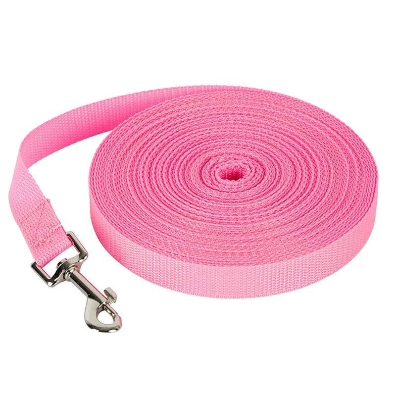 Nylon extra long training dog leash 3 /6 /10 meters pet leash for walking dogs Durable and strong traction rope Pet Products